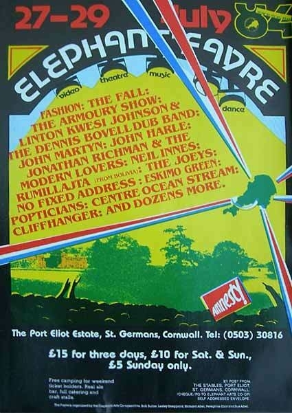 1984 elephant fayre poster