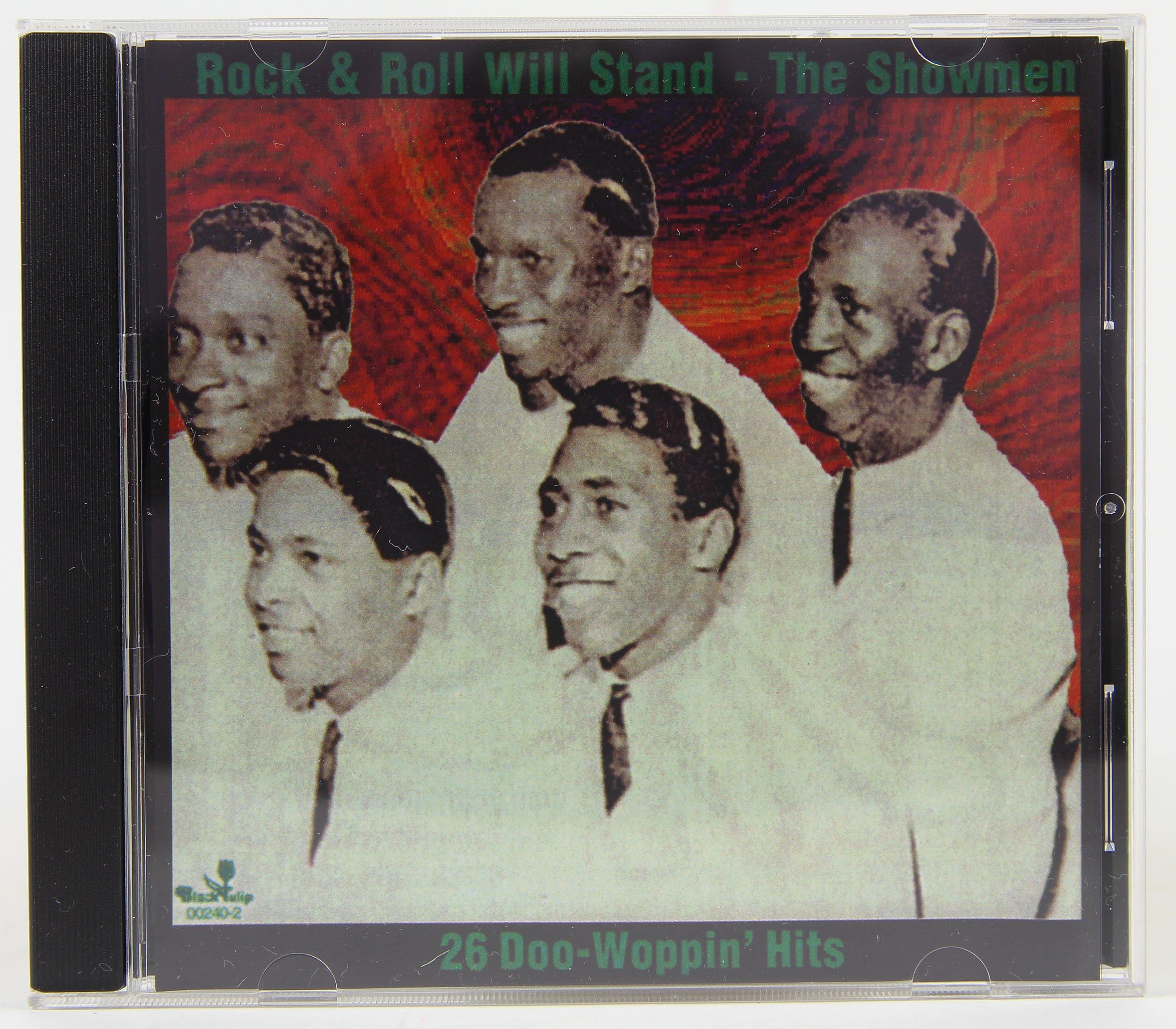 LP cover showing the New Orleans Showmen looking like a '50s doo-wop group